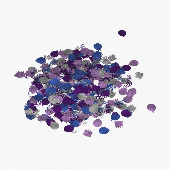 3D model Confetti 2